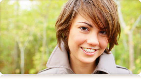 smiling young girl